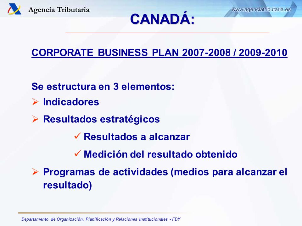 Business plan 2007